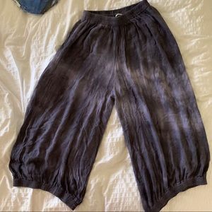 Black Crane S Bud Pants (Hand-Dyed)
